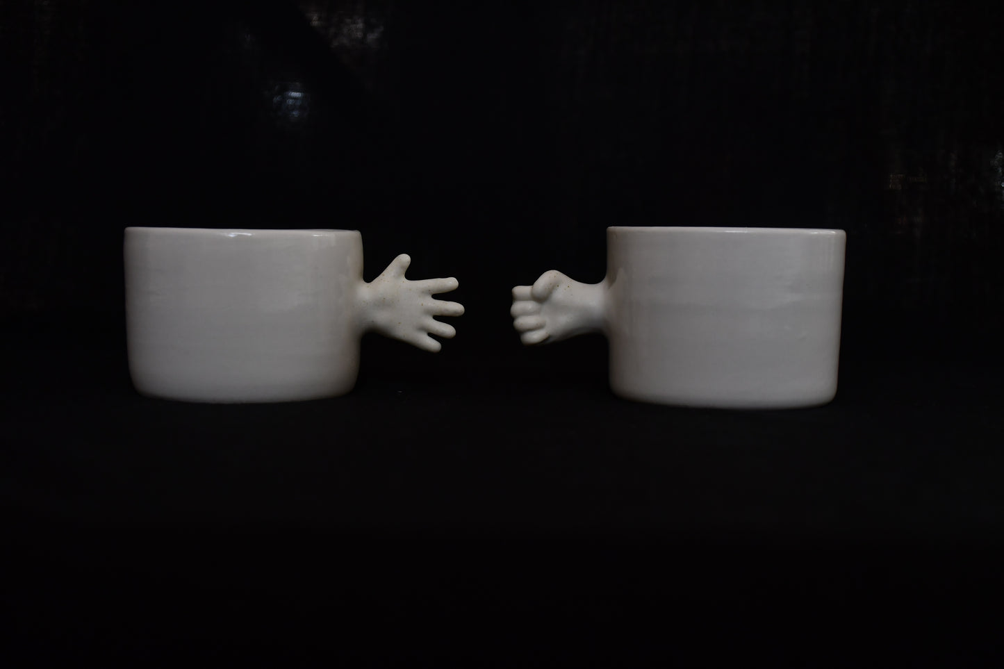 GESTURES CUPS- “Rock-Paper- Scissors set”