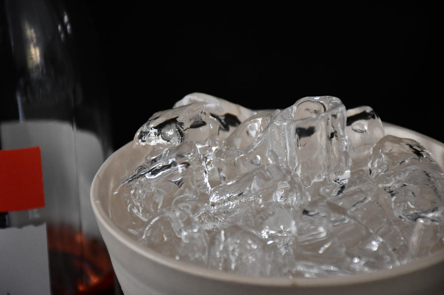 Wheel chair ice bowl